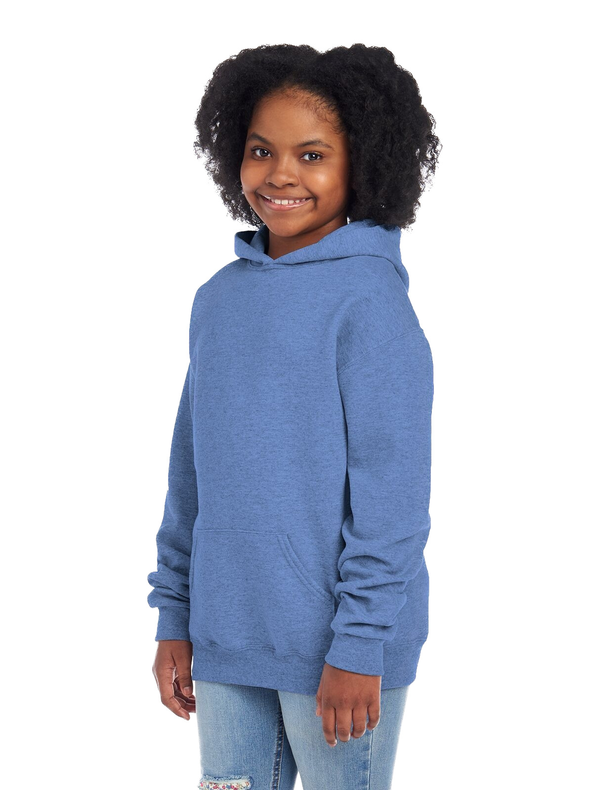 Heather deals blue hoodie