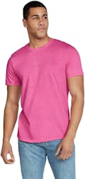 Gildan 64000 Heather Galapagos Blue Adult T Shirt Shirts Softstyle® Jiffy Oz. | 4.5
