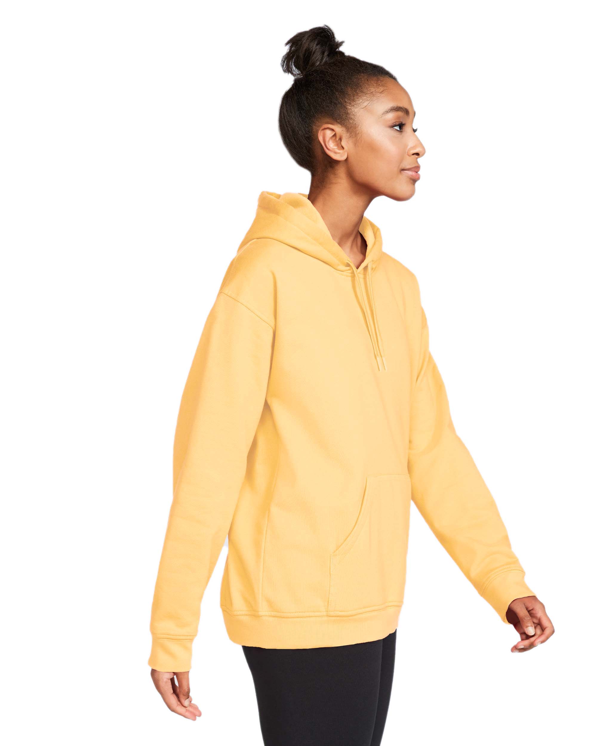 Yellow 2024 gildan hoodie