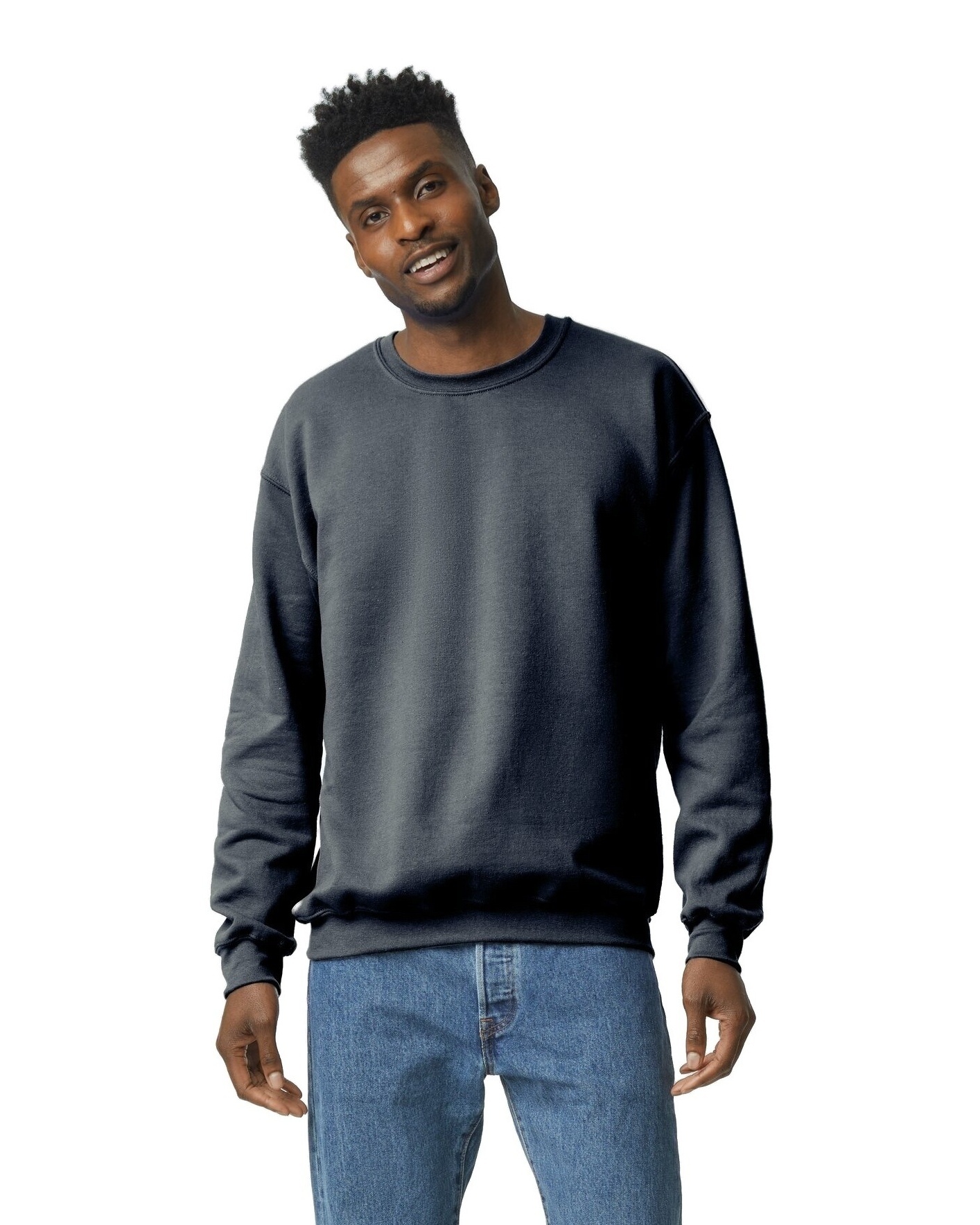 Gildan 18000 Sweatshirt Black Adult Heavy Blend™ Adult 8 Oz., 50