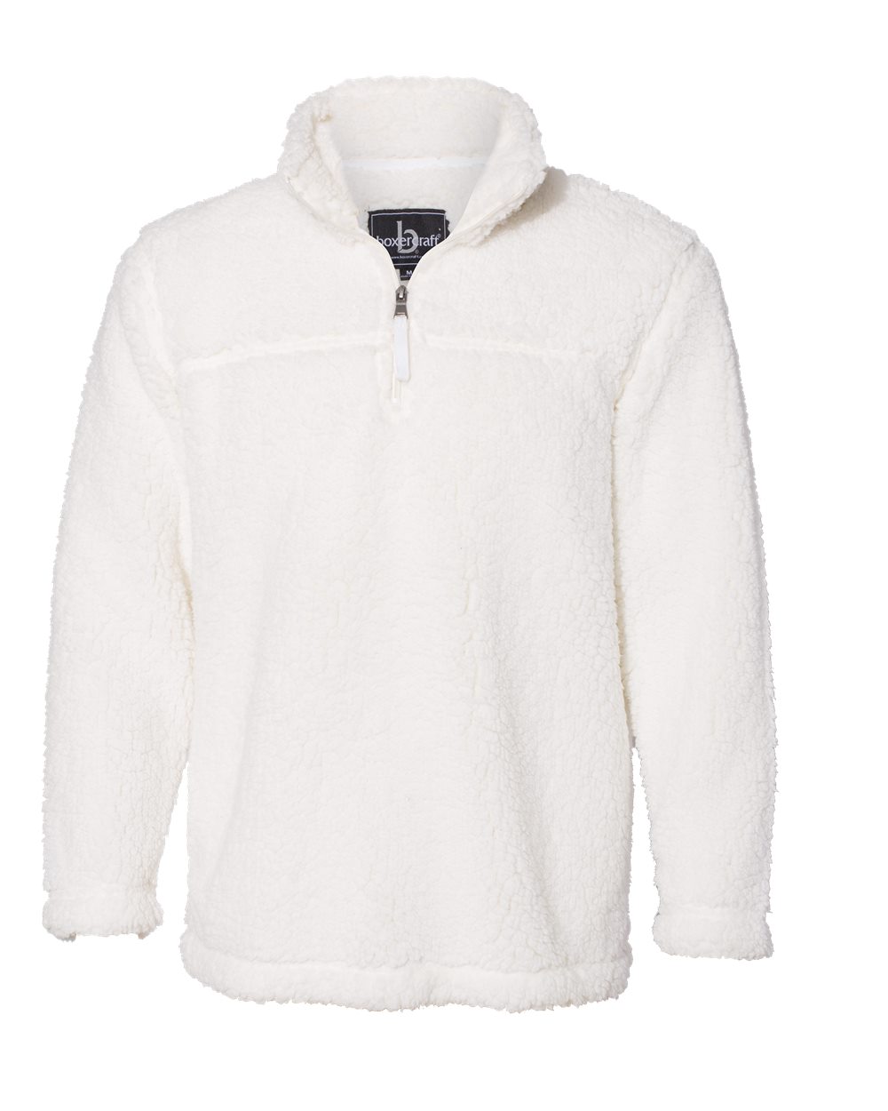 boxercraft sherpa quarter zip pullover