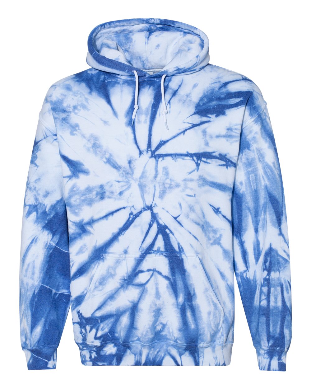 Dyenomite Blended Hooded Sweatshirt 2XL Flo Rainbow 680VR