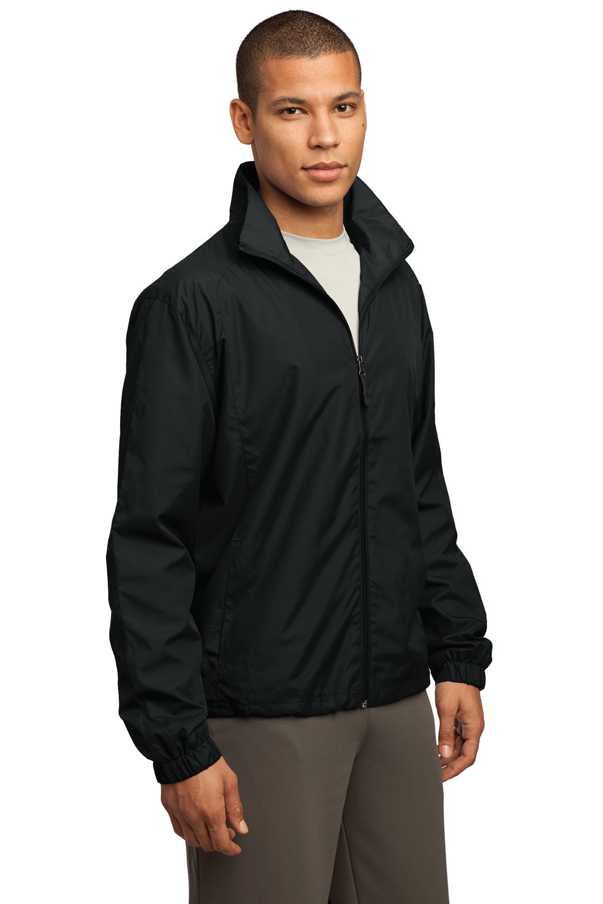 Sport Tek Jst70 Full Zip Wind Jacket Jiffy Shirts