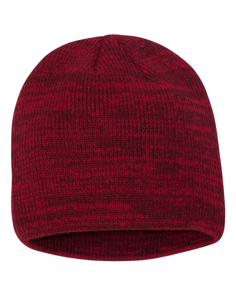 marled knit beanie