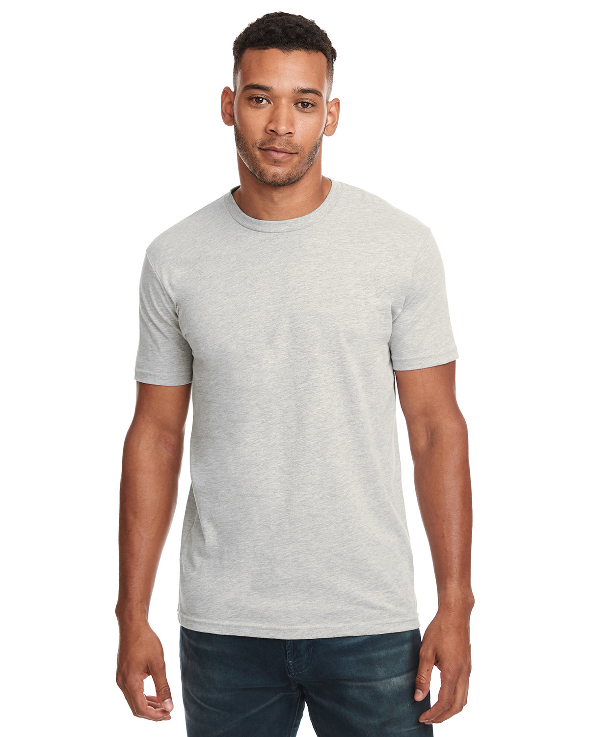 Next Level 3600 Oatmeal Unisex Cotton T-Shirt | JiffyShirts