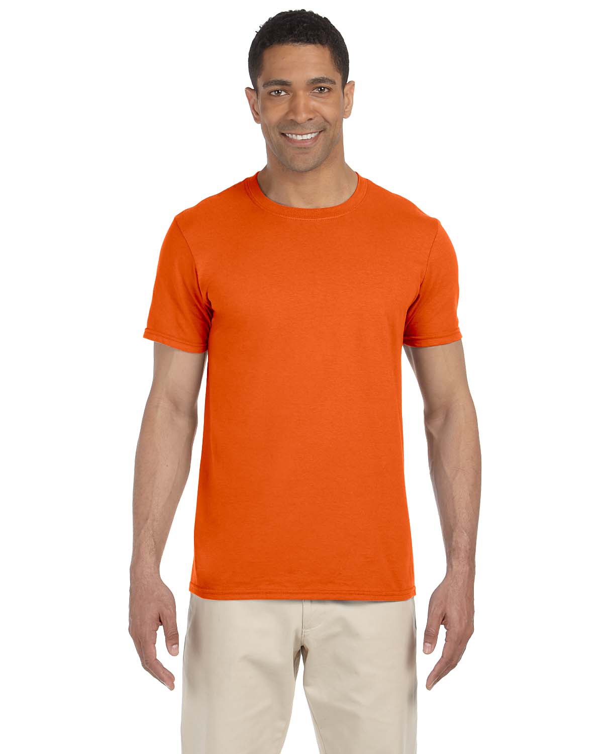 gildan orange t shirt