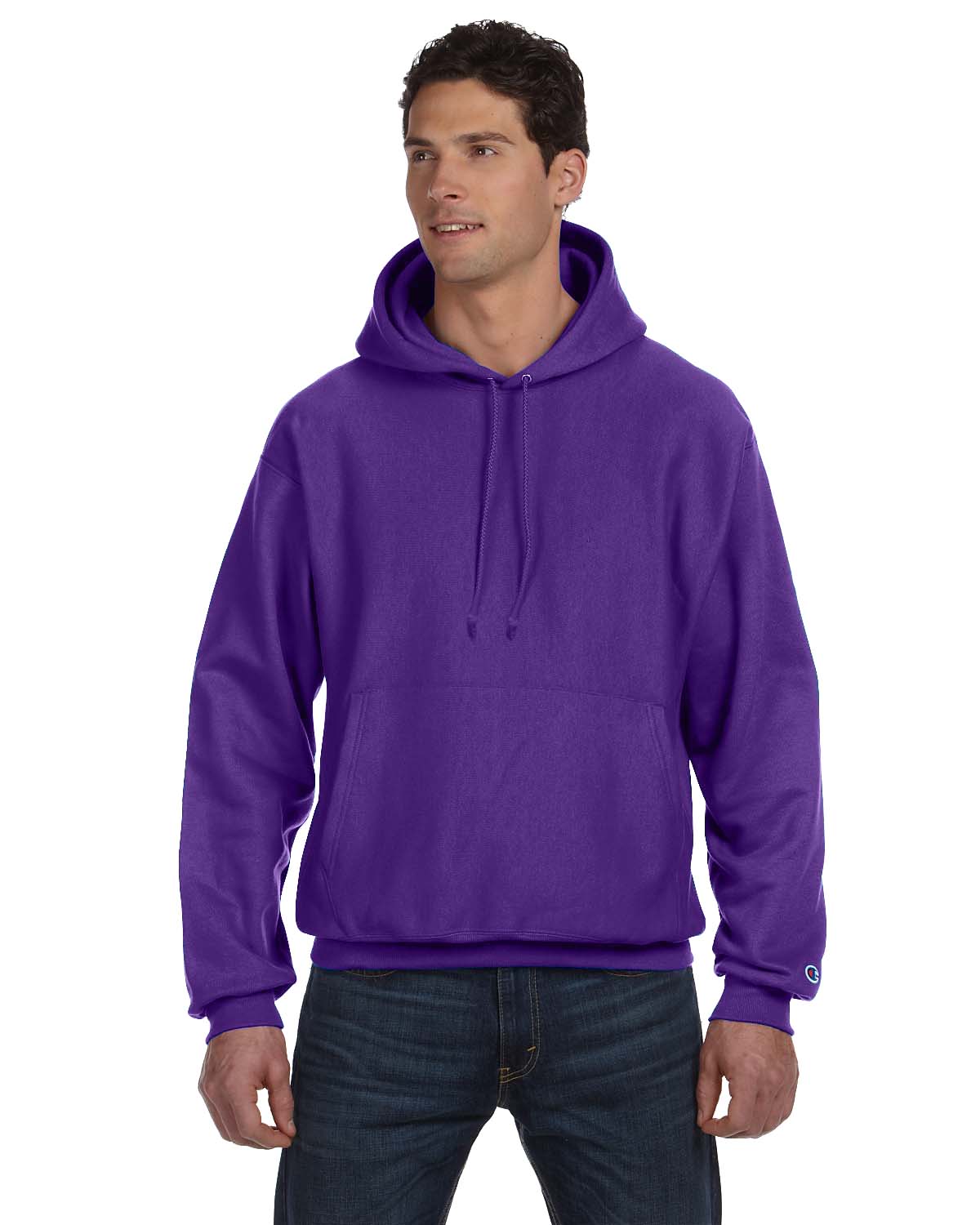 blank purple hoodie