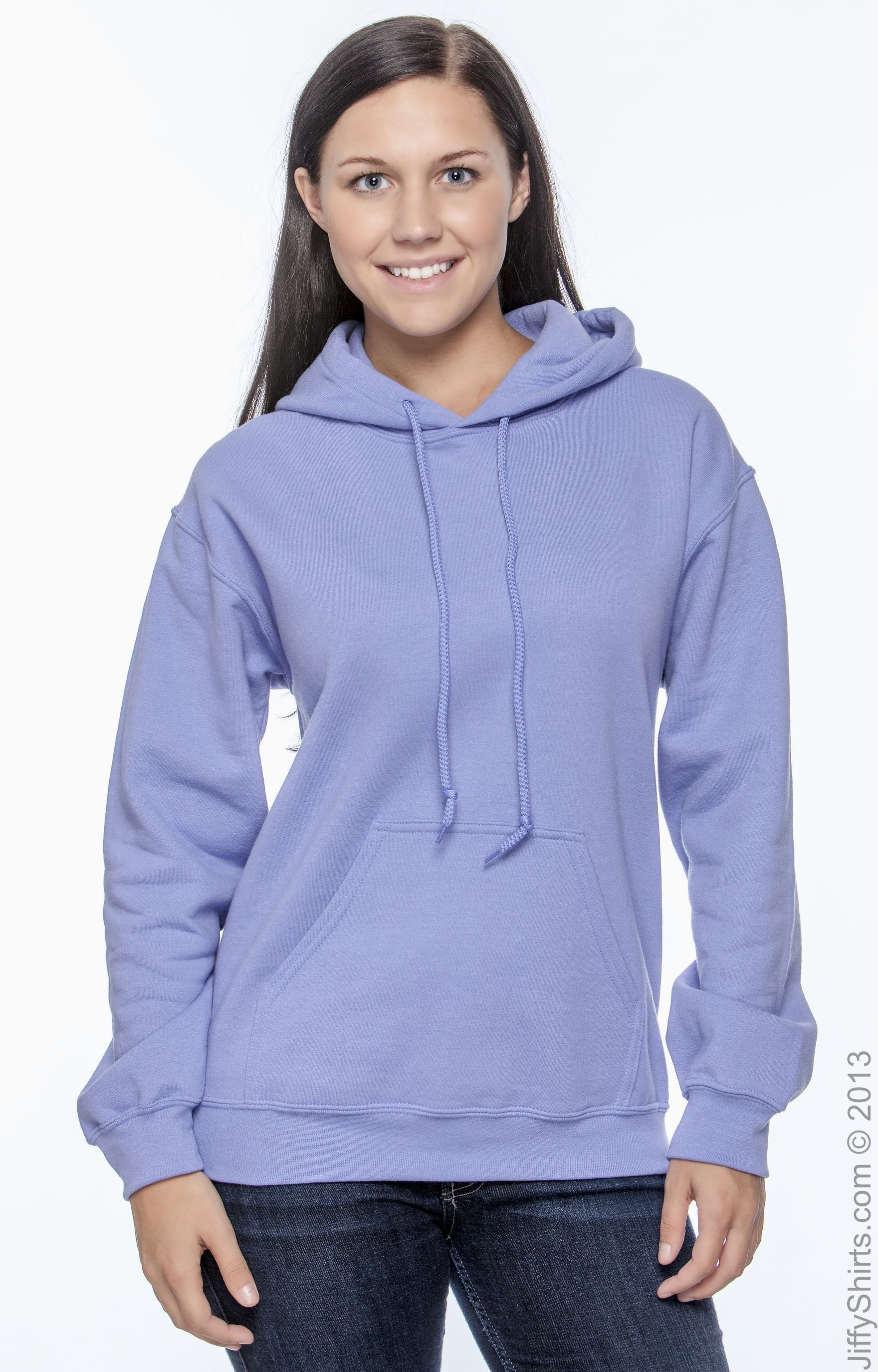 gildan purple hoodie