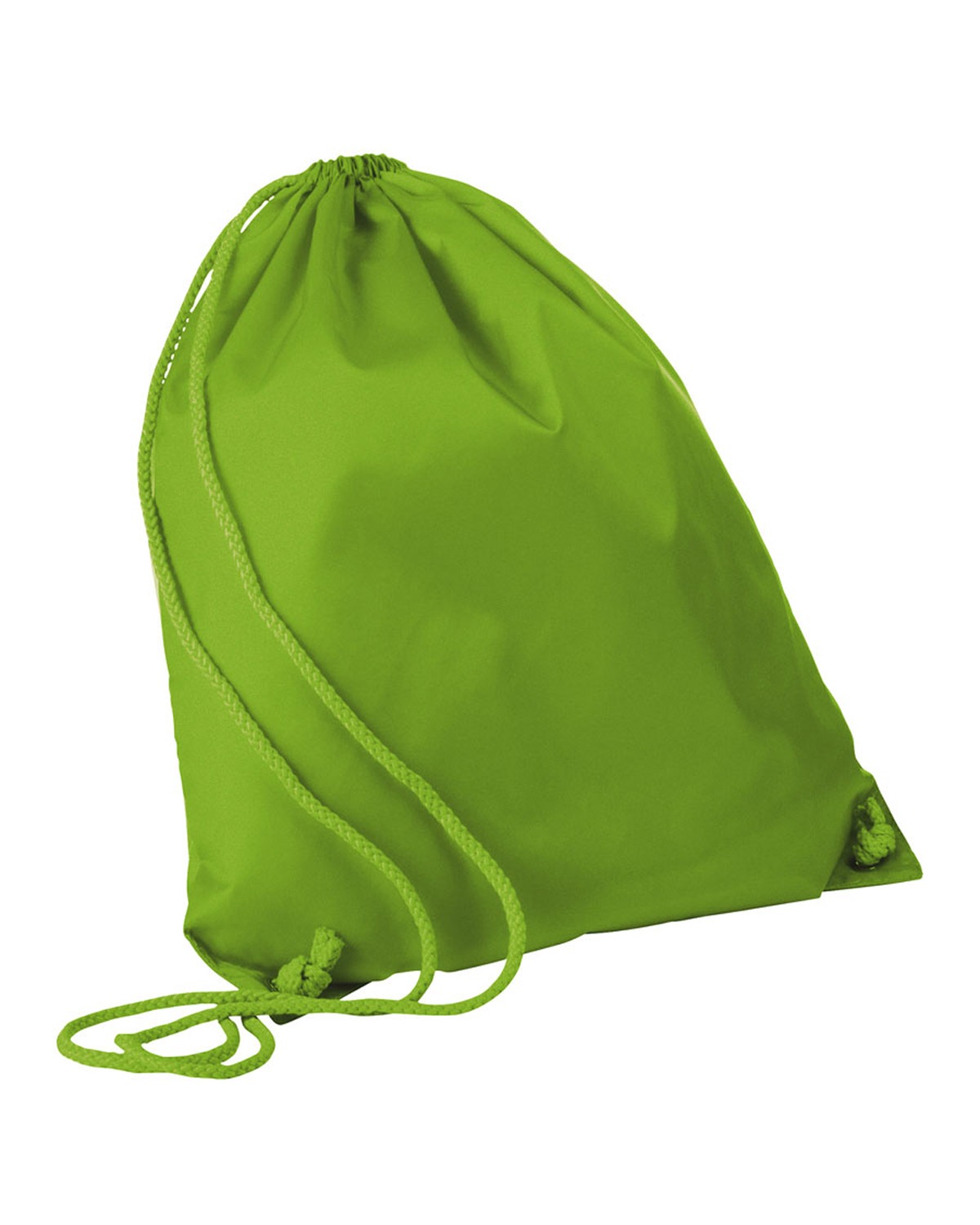 lime green drawstring bag