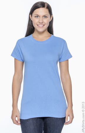 Anvil 978 Women's Heavyweight Cotton T-Shirt - JiffyShirts.com