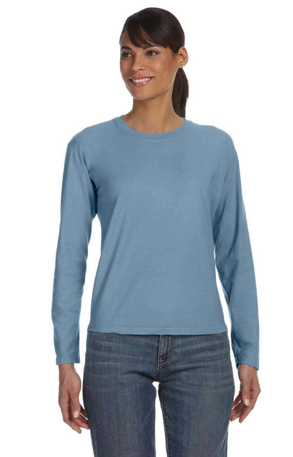 Comfort Colors C3014 Ladies Midweight Rs Long Sleeve T Shirt