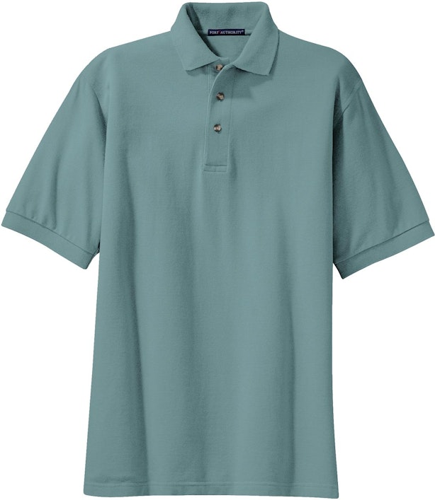 Port Authority Heavyweight Cotton Pique Polo with Pocket XS Oxford