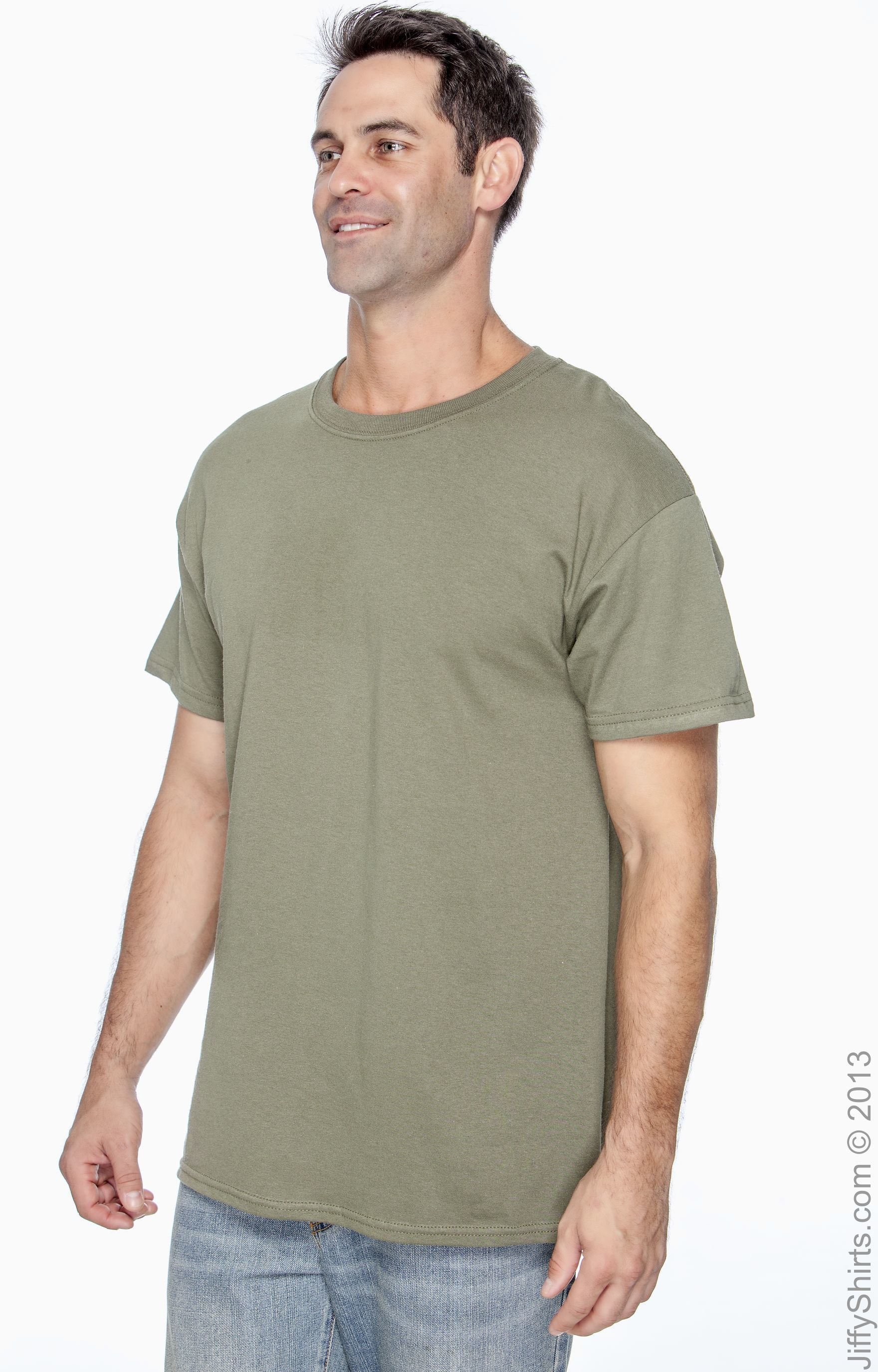 Gildan G500 Military Green Adult Heavy Cotton™ 5.3 oz. T-Shirt