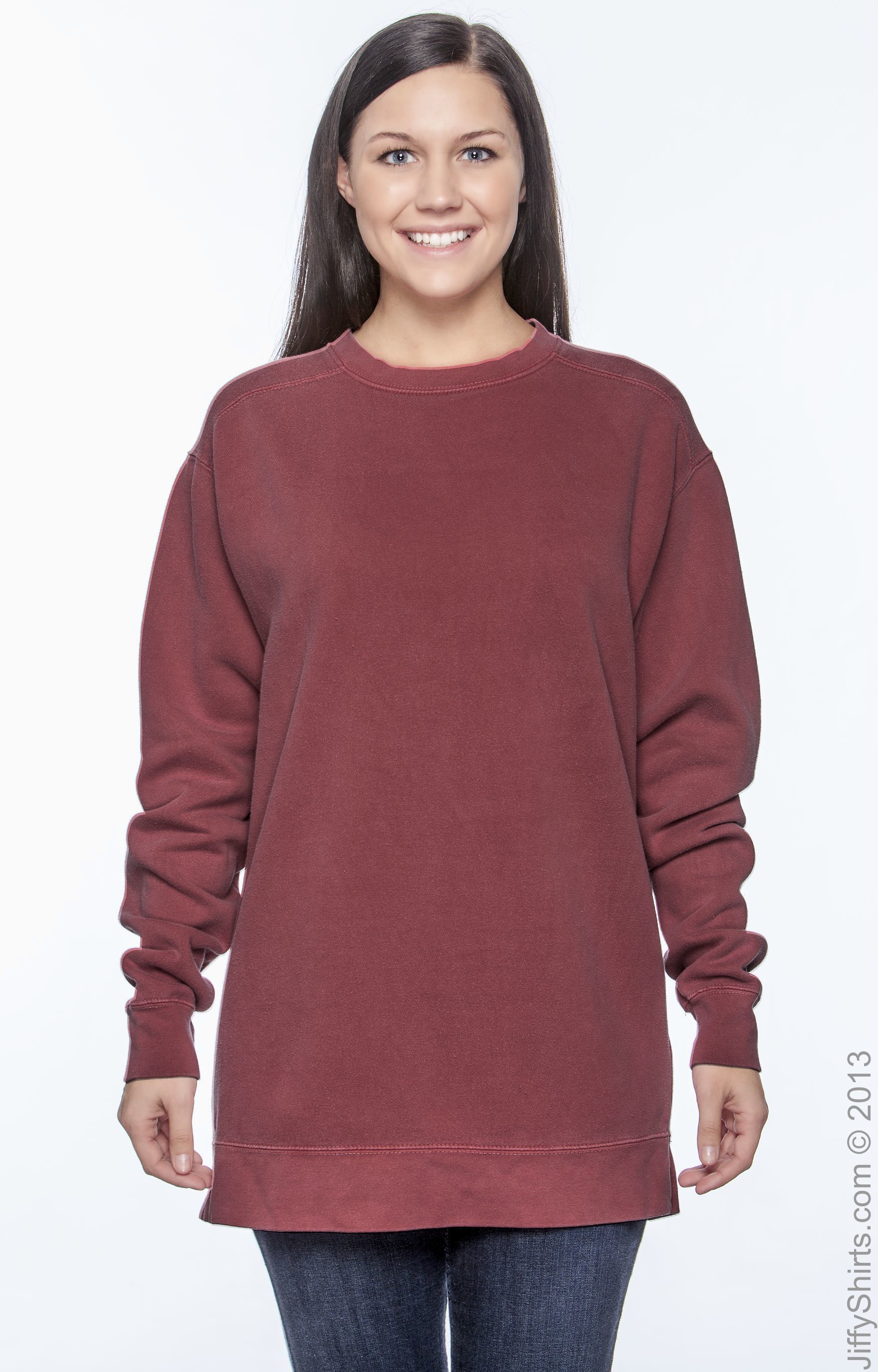 Comfort Colors 1566 Adult Crewneck Sweatshirt Jiffyshirts Com