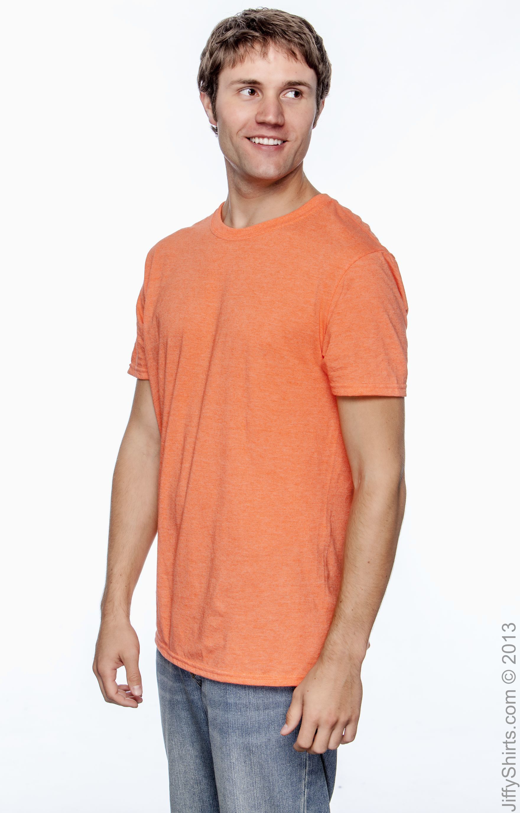 heather orange shirts