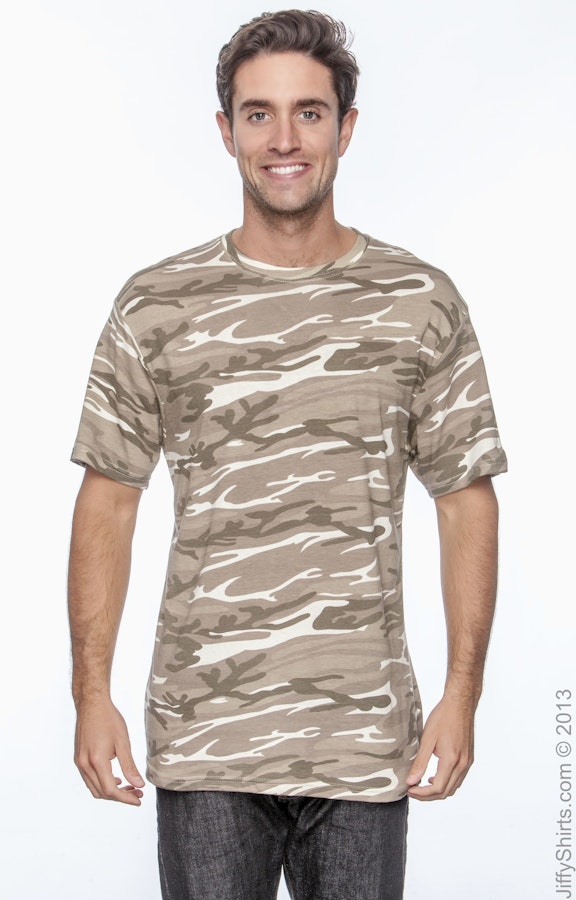 Anvil 939 Midweight Camouflage T-Shirt - JiffyShirts.com