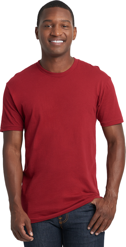 Next Level 3600 Unisex Cotton T Shirt - Cardinal - S