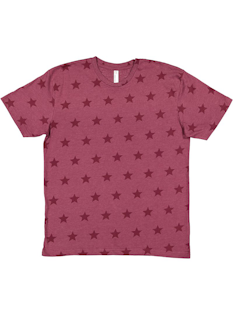 Code Five (So) 3929 Unisex Star Print T Shirt