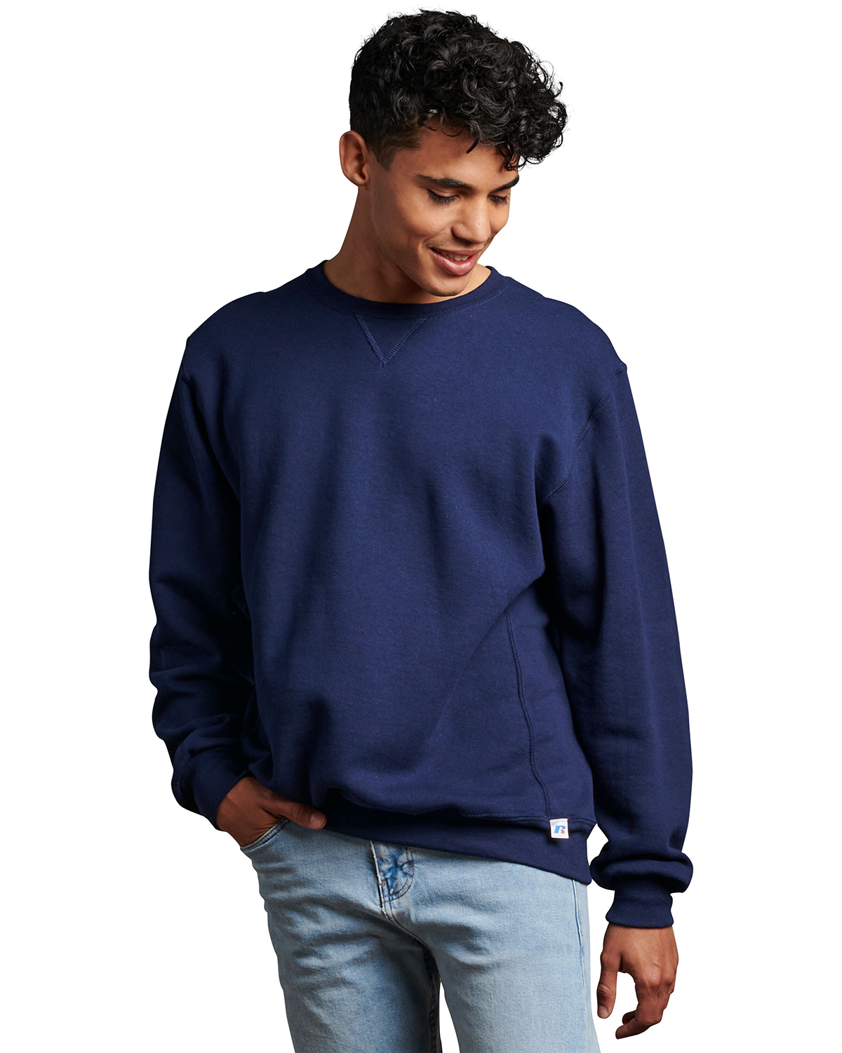 Russell men's crew neck hot sale sweatshirts