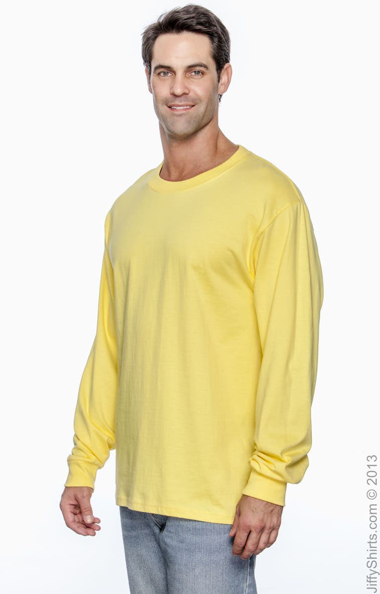 Hanes Beefy T Long Sleeve T Shirt 5186 Coolmine Community School - roblox how to make shirt without bc 2019 polo t shirts