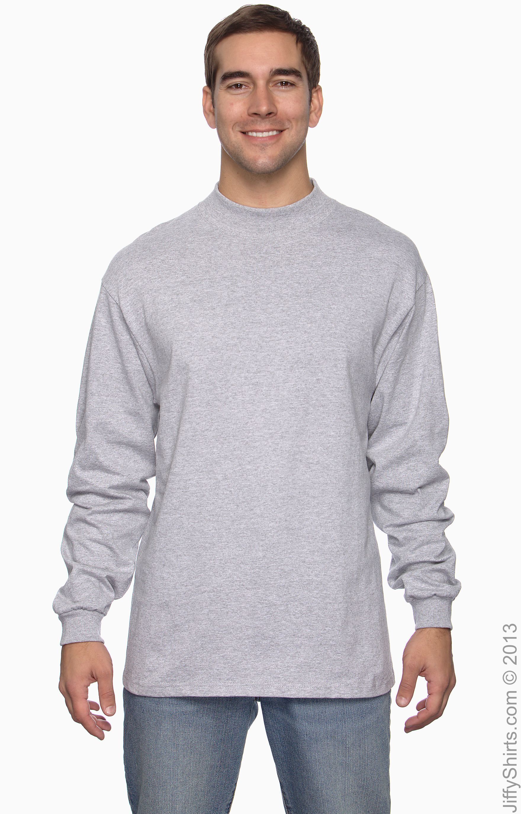 heavyweight mock turtleneck