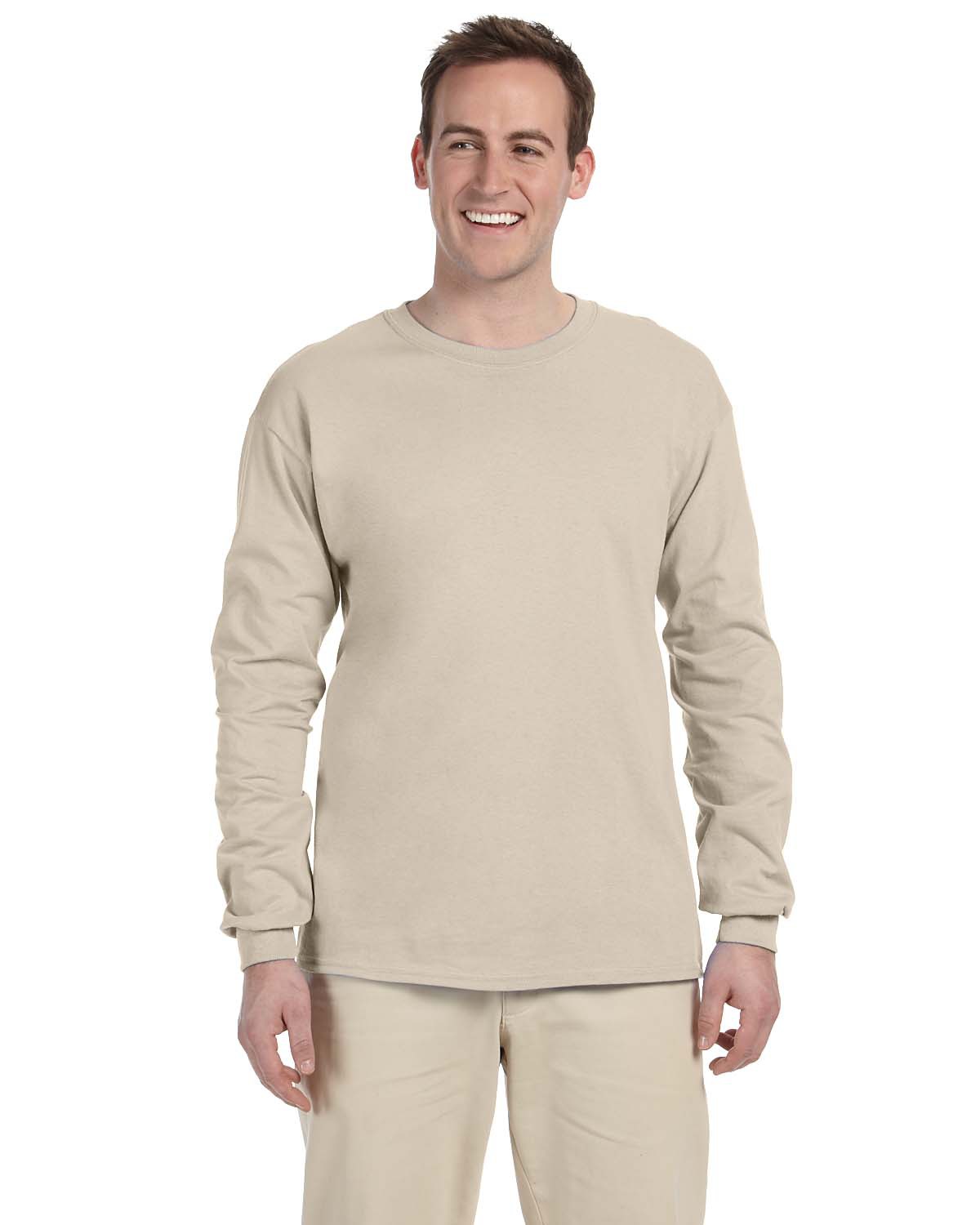 10 Blank Gildan Ultra Cotton Long Sleeve T-Shirt Lot ok to mix 2XL-5XL & Colors