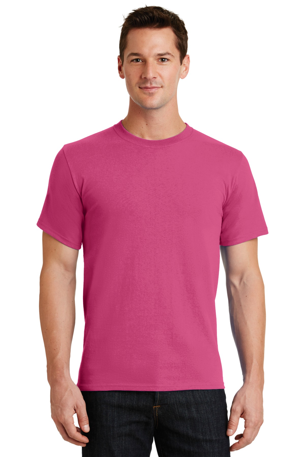 Port & Company PC61 Essential Tee - Candy Pink - 2XL