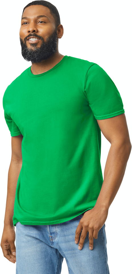 Gildan Dallas Stars Logo T-Shirt Irish Green L