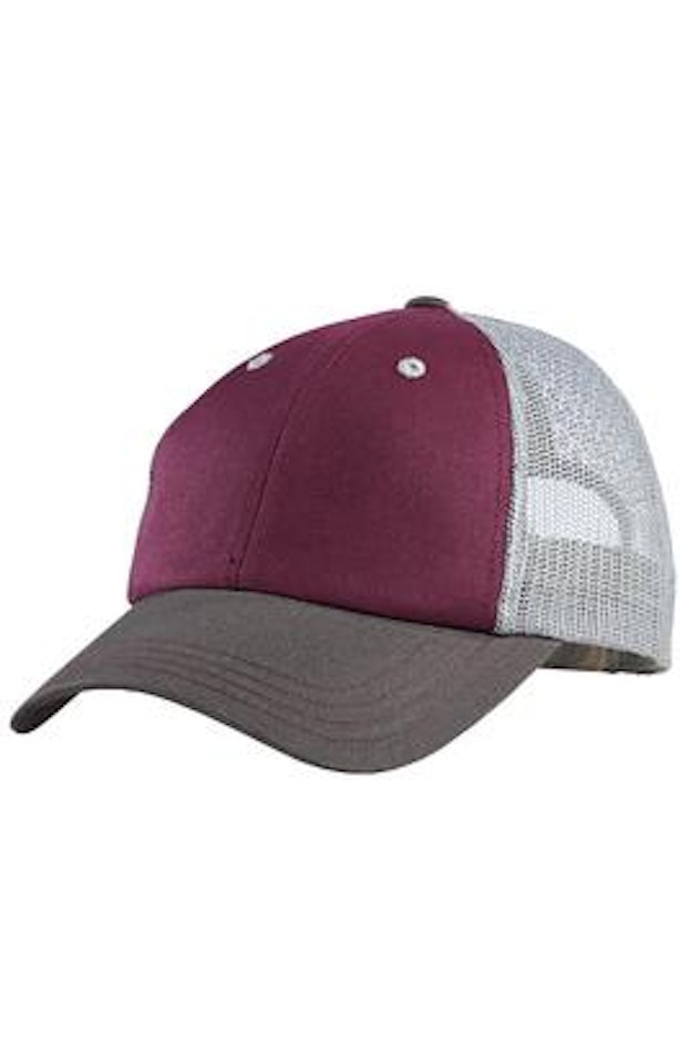 District DT616 Maroon / Charcoal / Gray