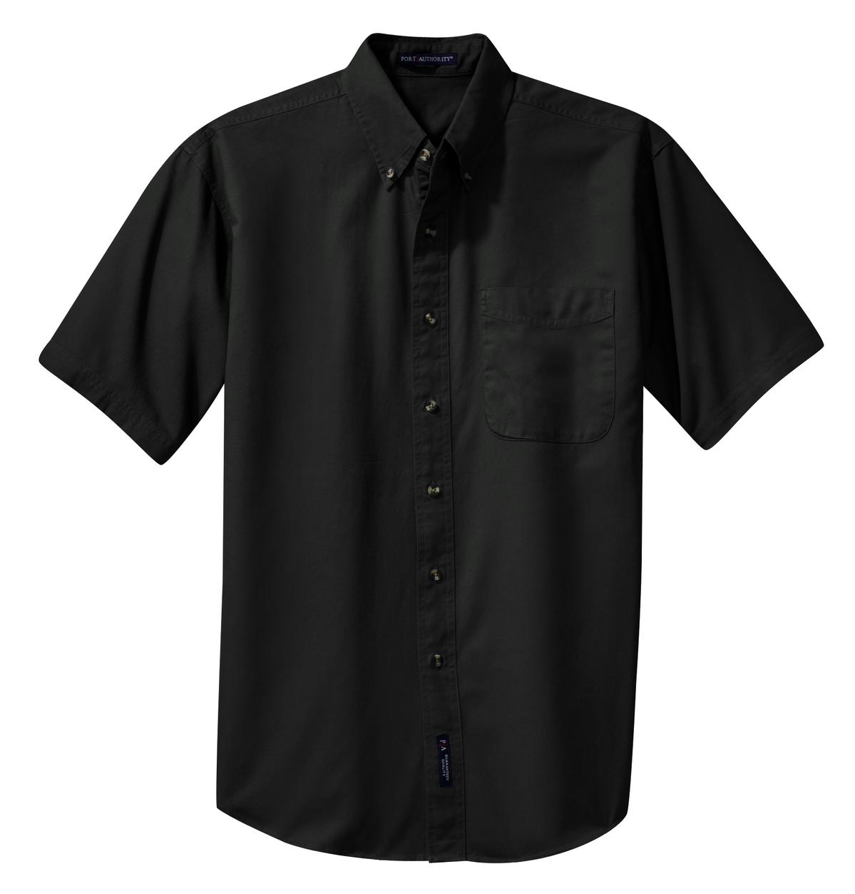 Port Authority S500 T Short Sleeve Twill Shirt Jiffy Shirts