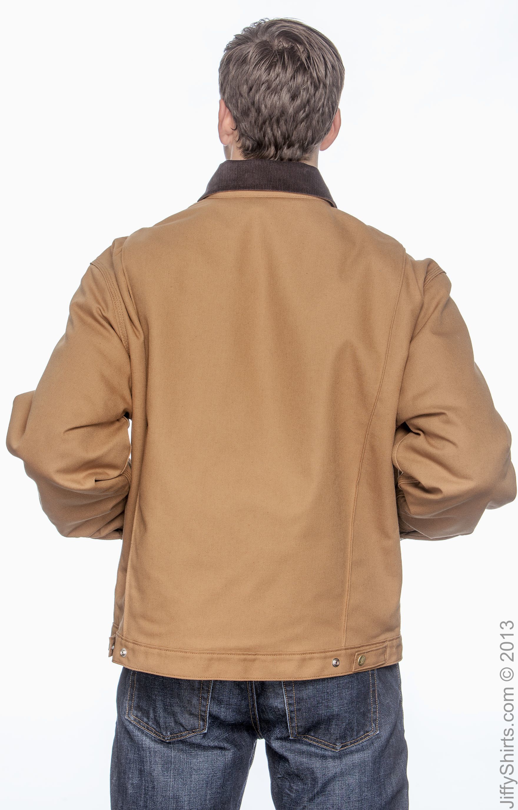 Dickies 758 Brown Duck Unisex Duck Blanket Lined Jacket