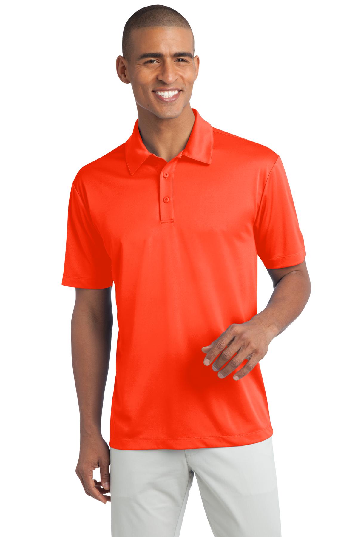 Port authority 100 polyester polo outlet shirts