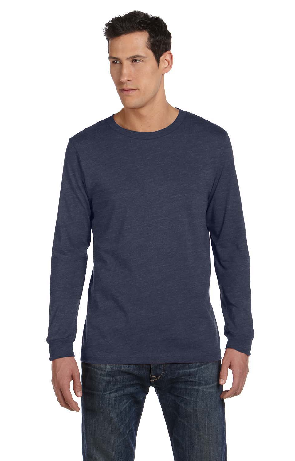 Bella Canvas 3501CVC Unisex Jersey Long-Sleeve T-Shirt | JiffyShirts