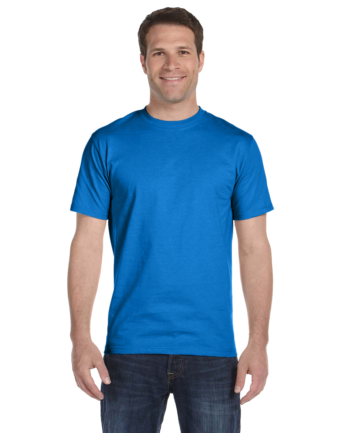 blue dri fit shirt
