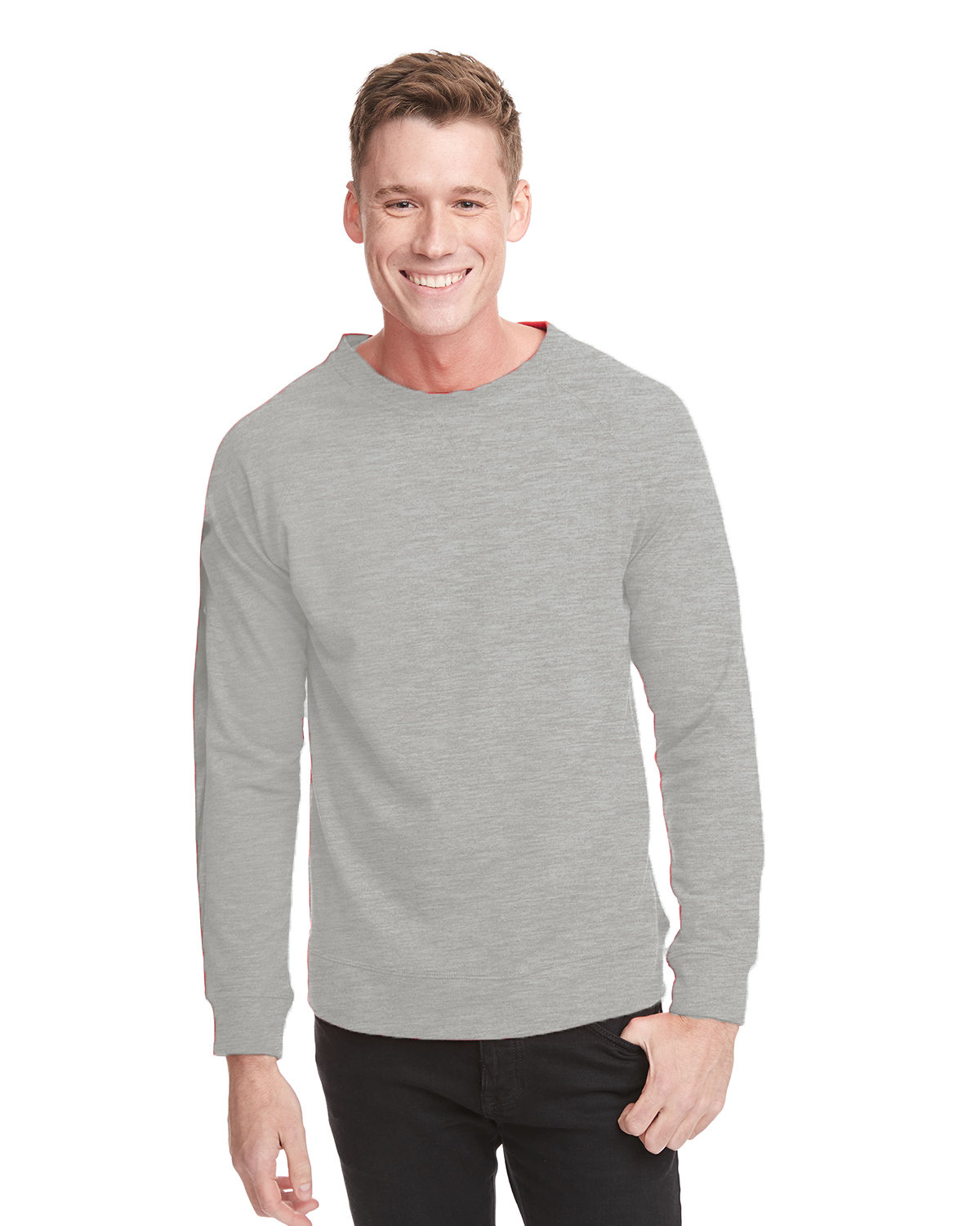 next level crew neck sweatshirt