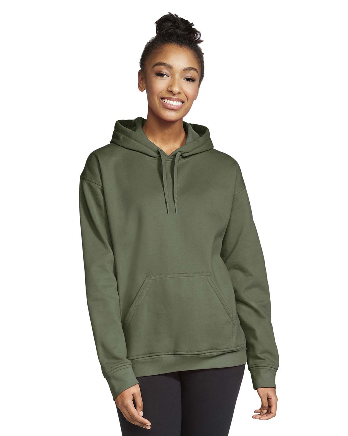 Gildan military 2025 green hoodie