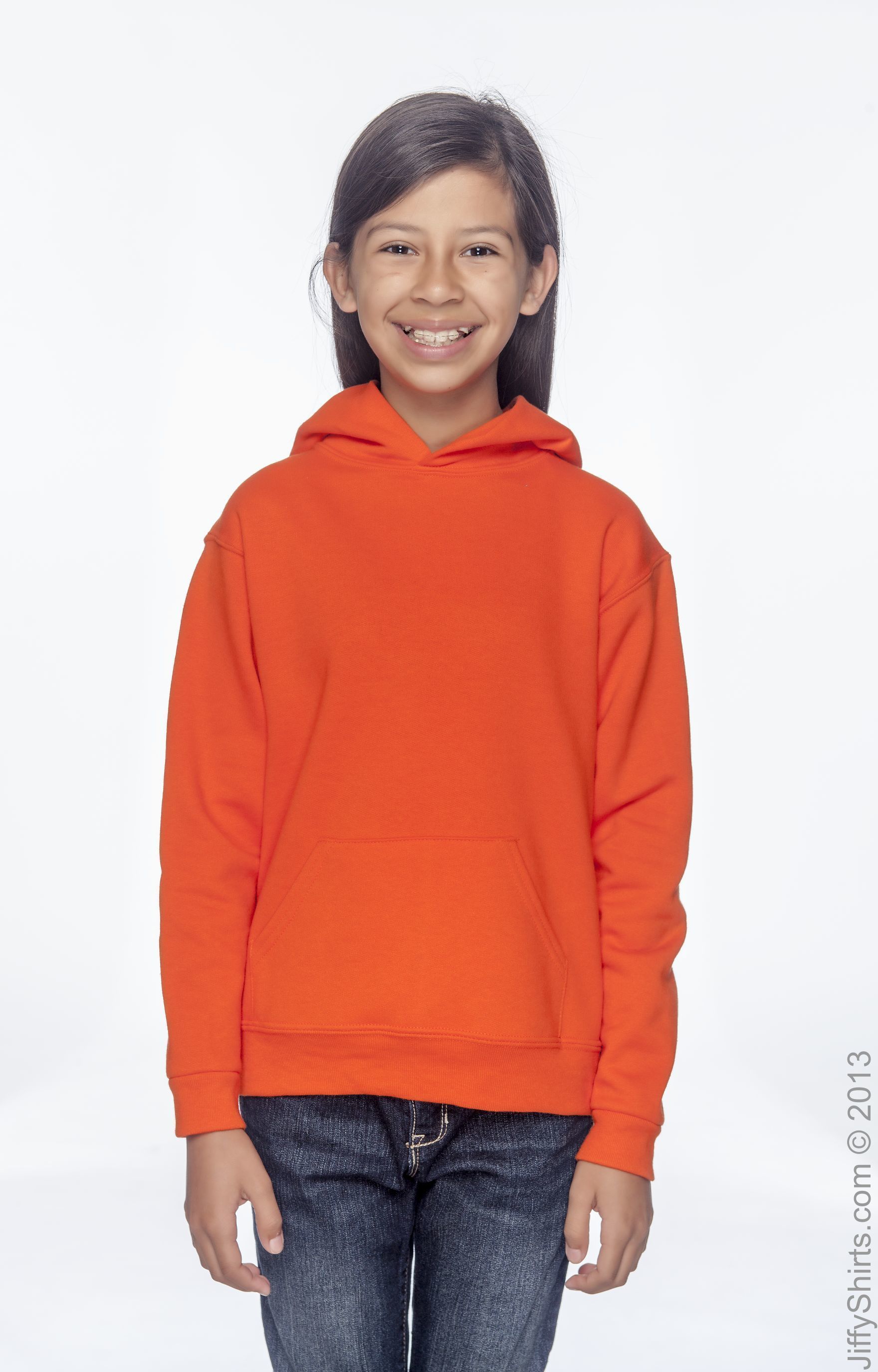 Jerzees 996Y Youth 8 Oz. NuBlend® Fleece Pullover Hood - JiffyShirts.com