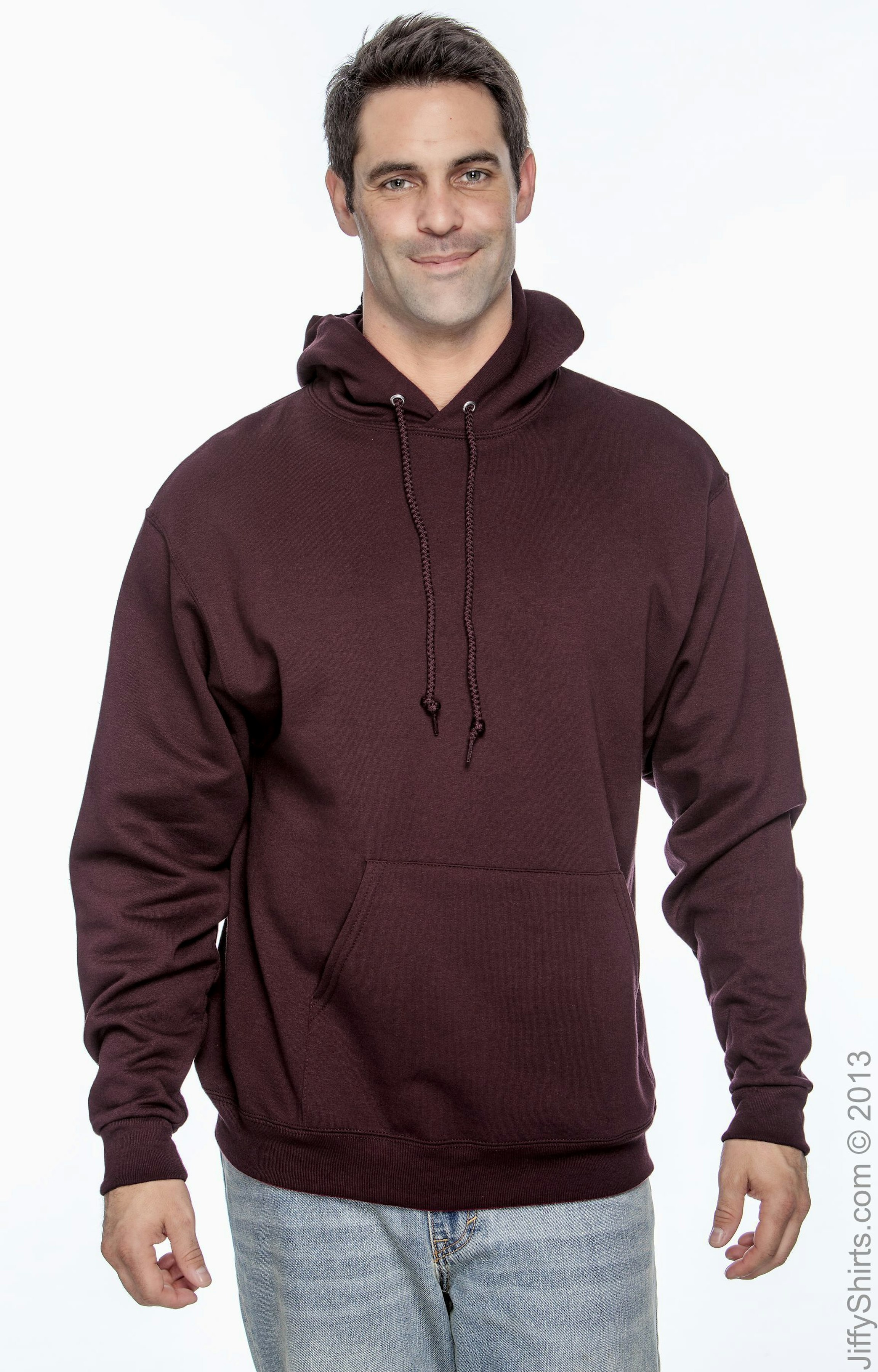 Jerzees 996 Adult 8 oz. NuBlend® Fleece Pullover Hood - JiffyShirts.com