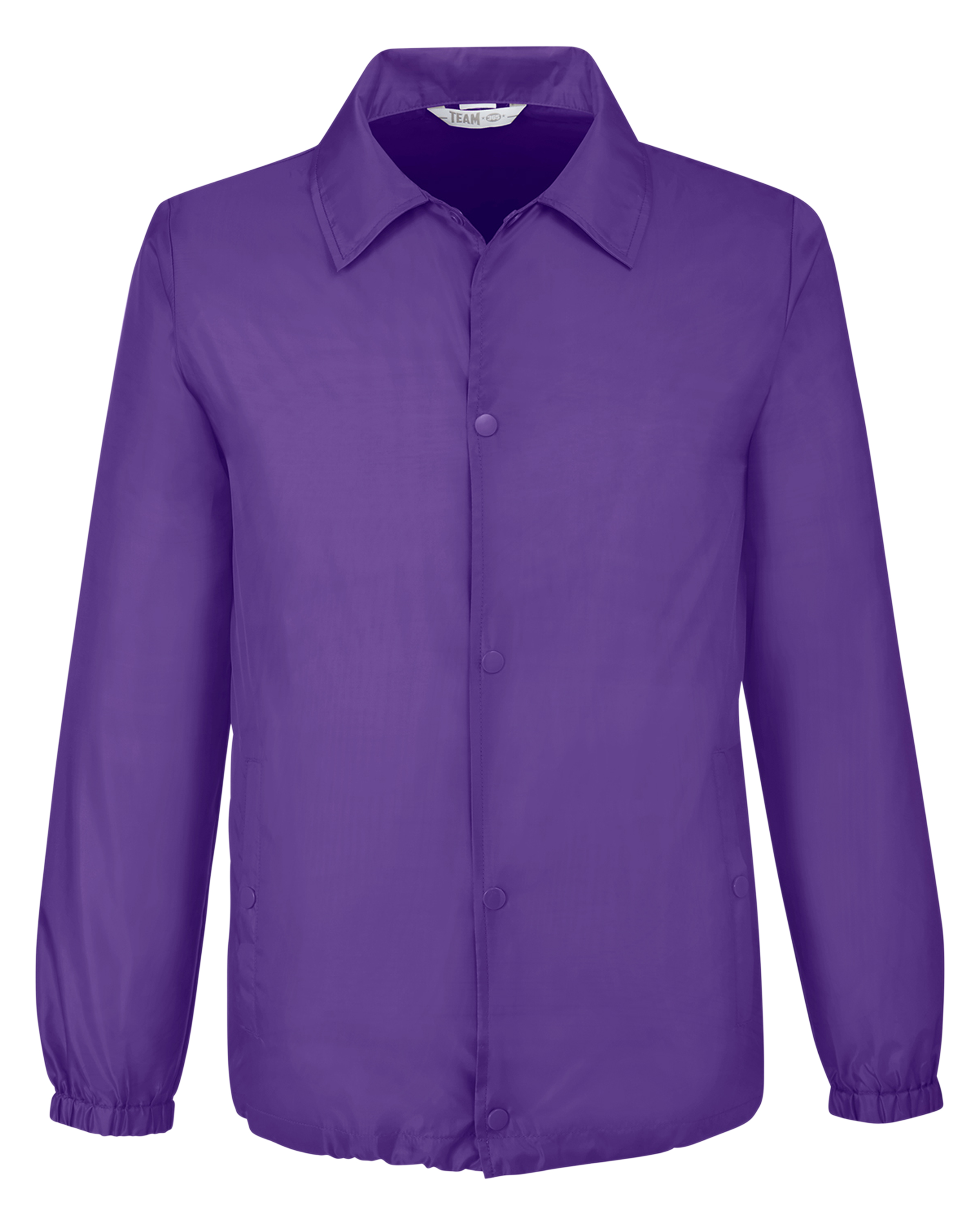 purple polo jacket