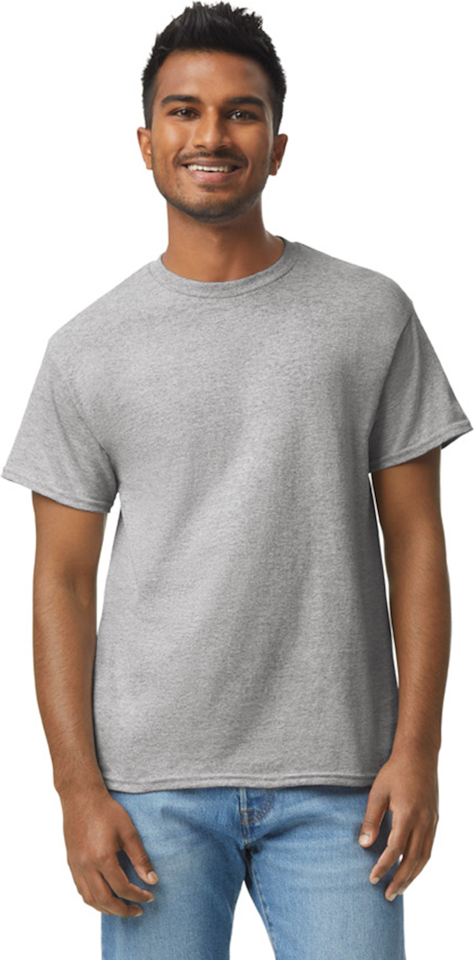 100 Gildan T-Shirts Sports Grey Bulk Lot S-XL Wholesale 5000 Tees Choose  Sizes