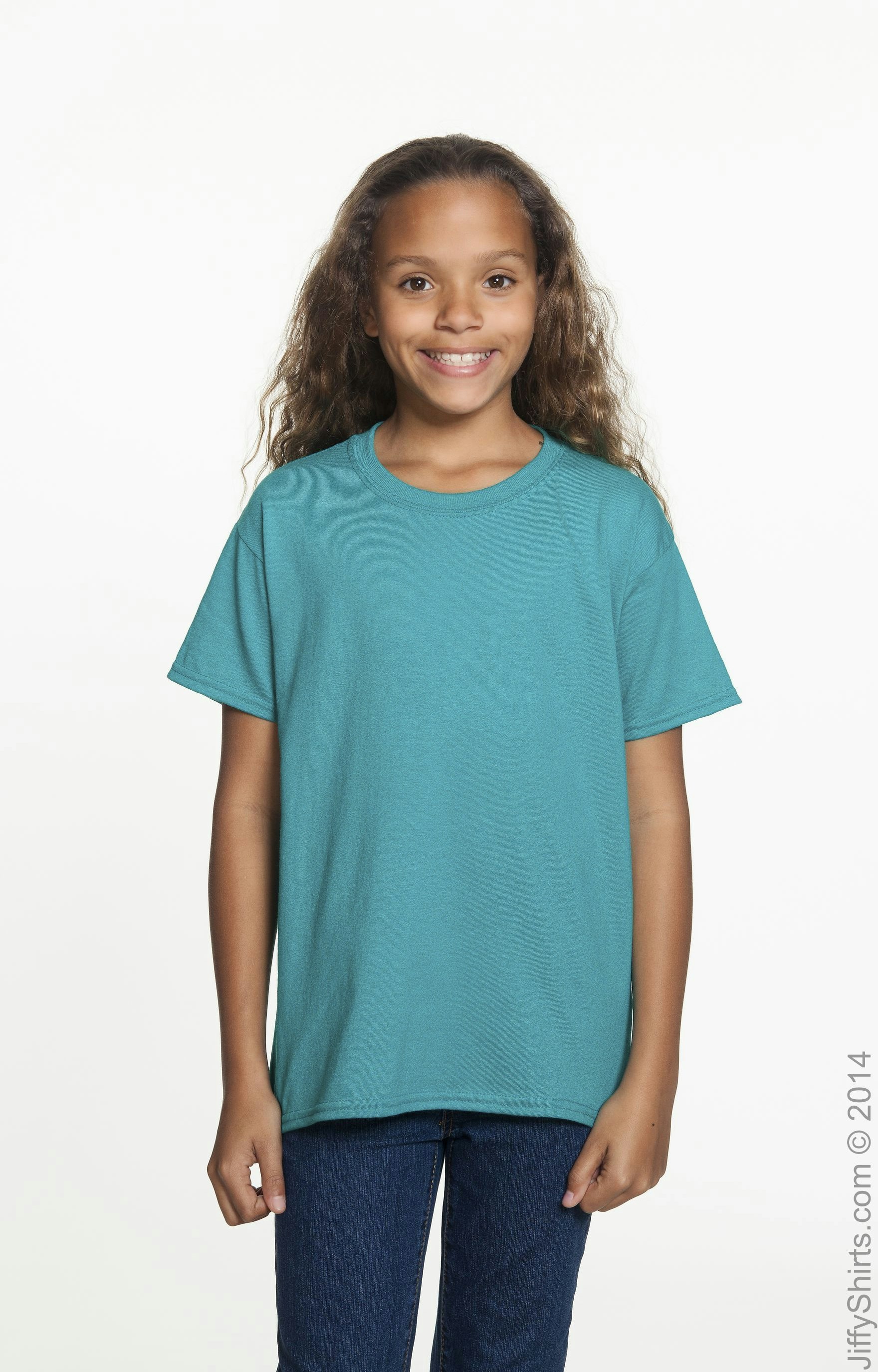 Gildan G800B Jade Dome Youth 5.5 oz., 50/50 T-Shirt