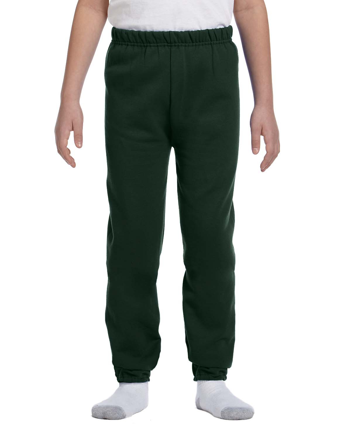 youth green sweatpants