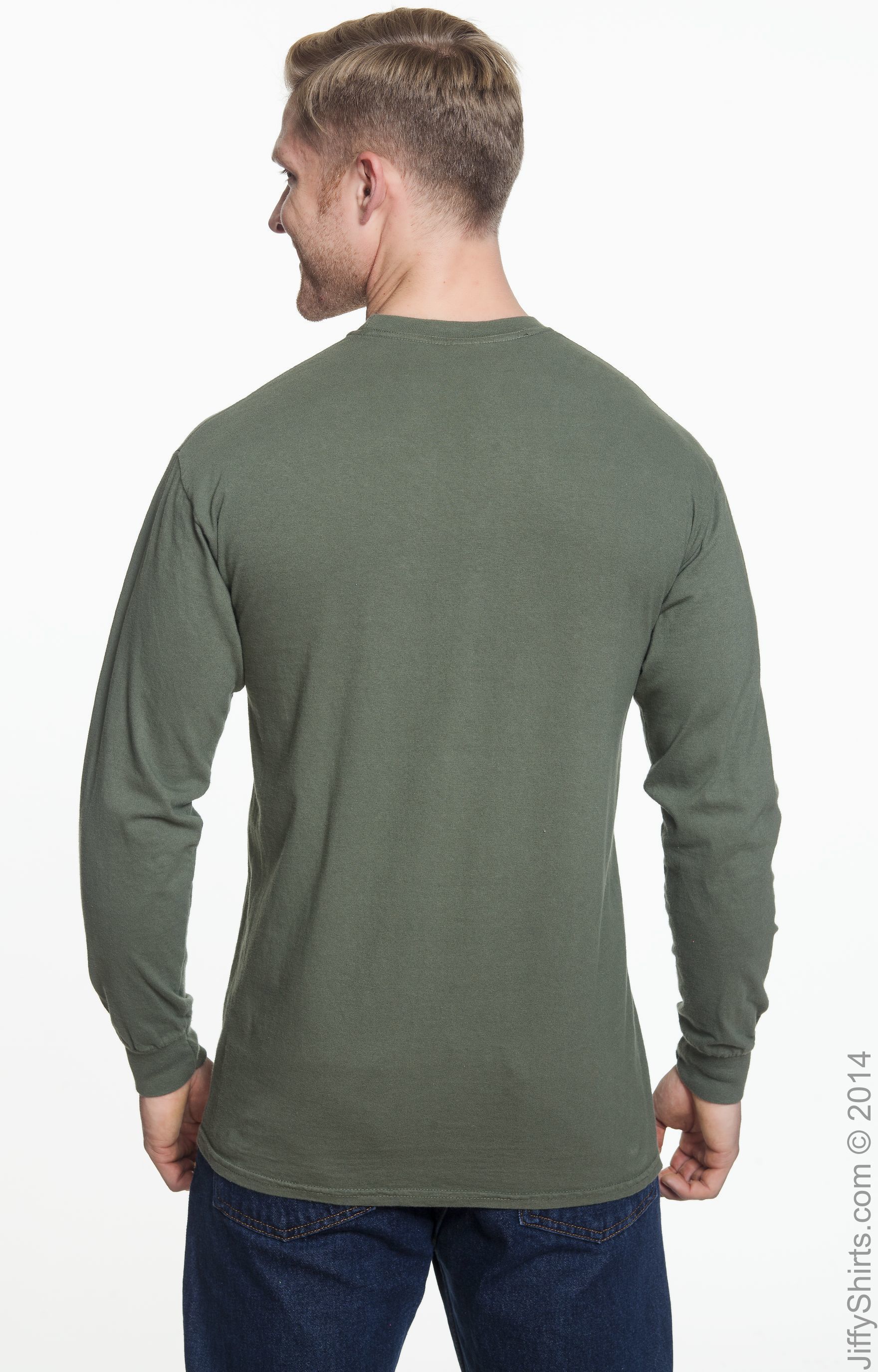 Comfort Colors C6014 Sage Adult Heavyweight RS Long-Sleeve T-Shirt ...