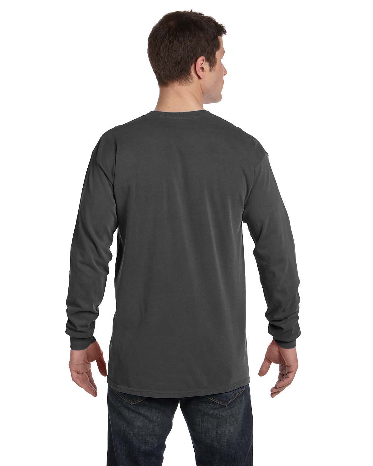 Comfort Colors C6014 Graphite Adult Heavyweight RS LongSleeve TShirt