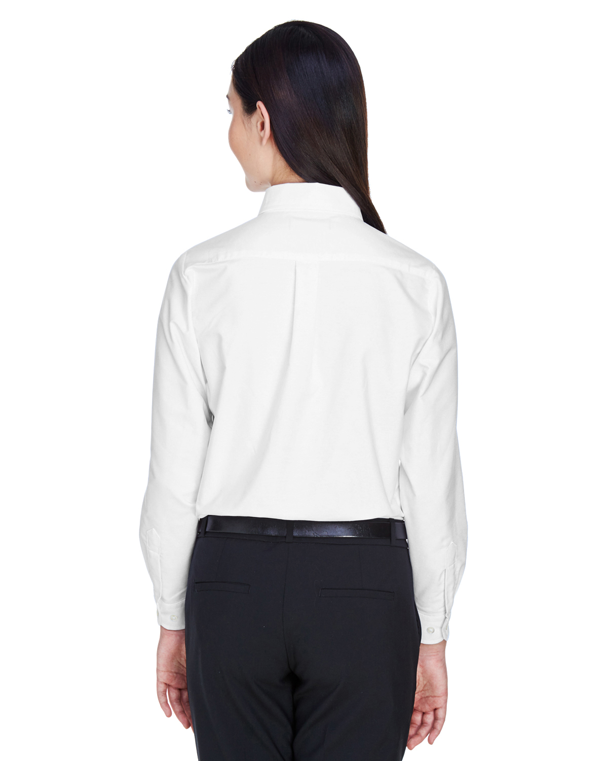 Ultraclub 8990 Ladies Classic Wrinkle Resistant Long Sleeve