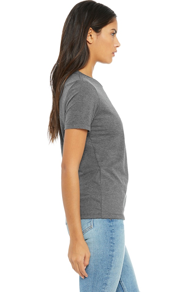 Download Bella + Canvas 6400CVC Heather Deep Teal Ladies' Heathered ...