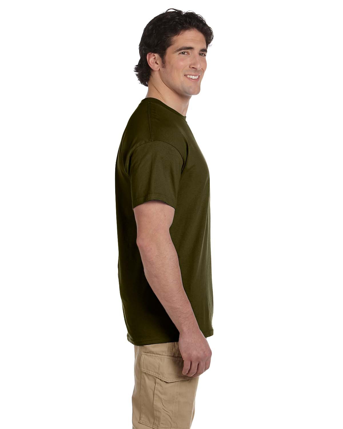 gildan olive t shirt