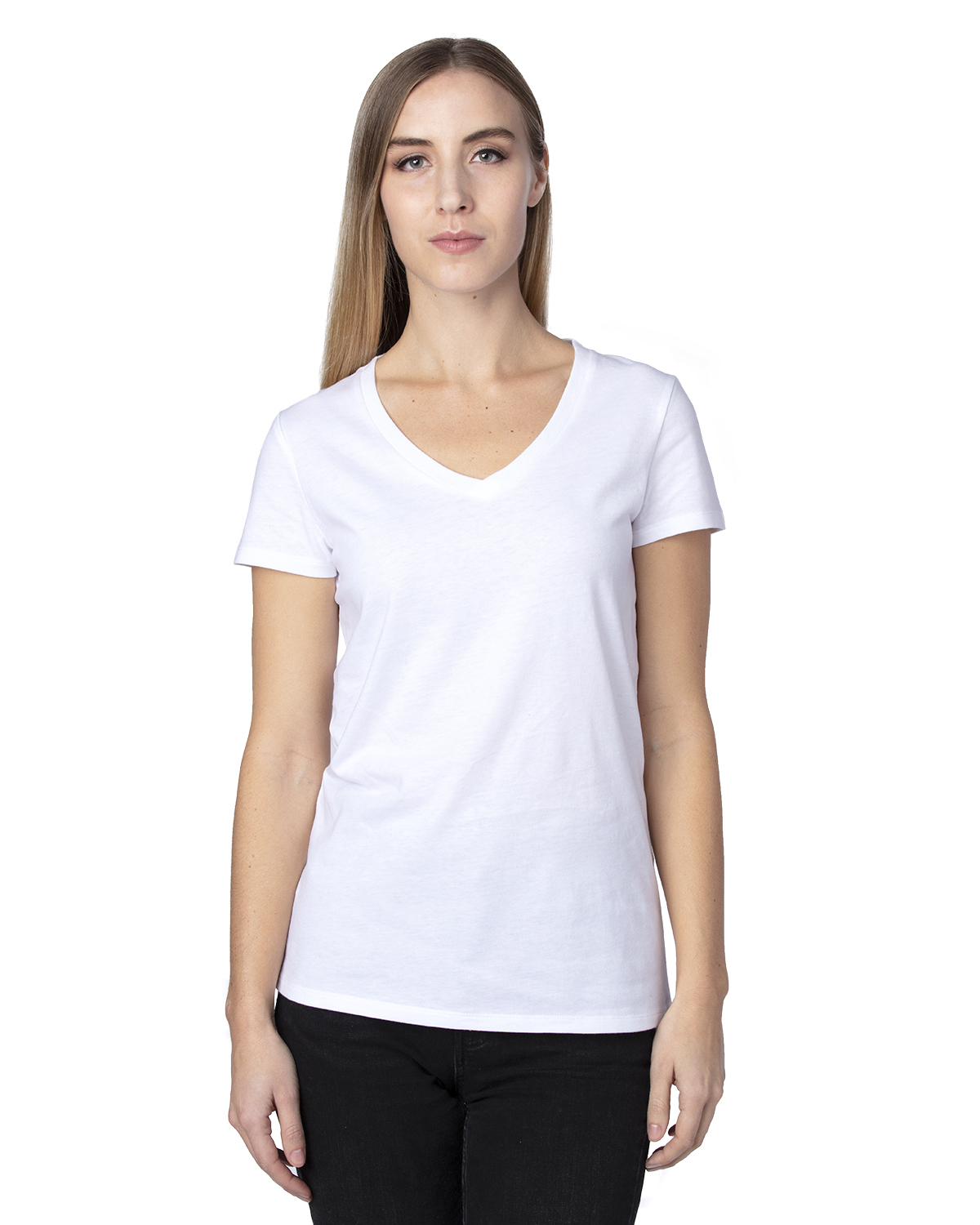 Ladies' Ultimate V-Neck T-Shirt