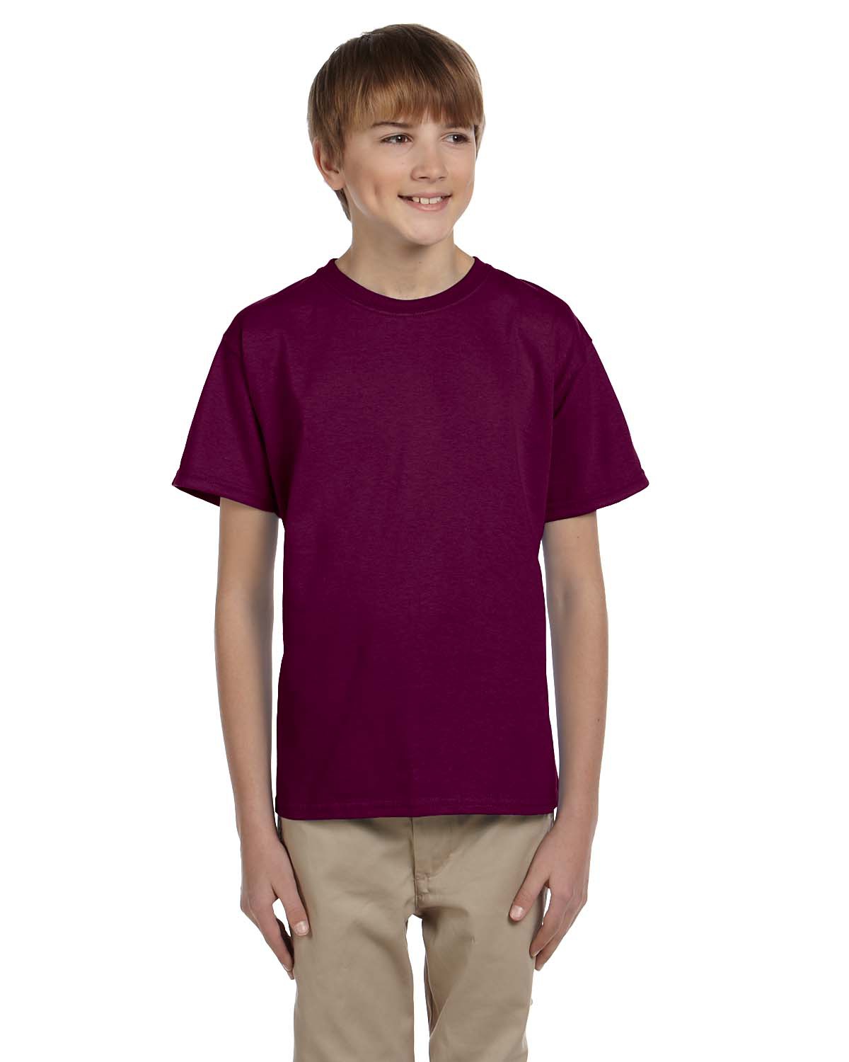 Gildan G200B Maroon Youth Ultra Cotton 