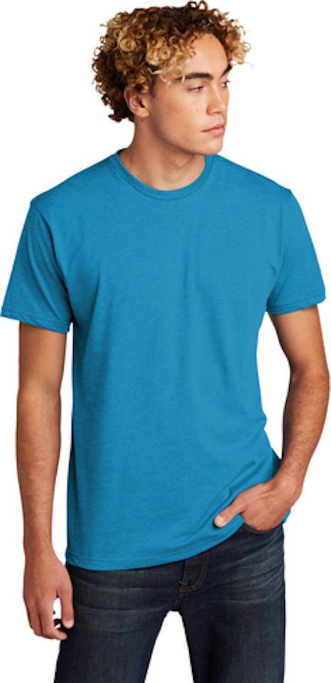 Buy Gaiam men crew neck short sleeves plain t shirt turquoise Online